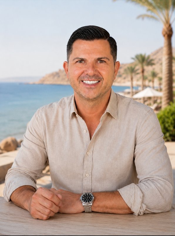 Alessandro Caporale a Sharm el-Sheikh